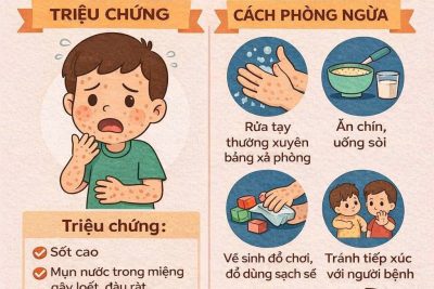 TRƯỜNG MN SAO VÀNG TUYÊN TRUYỀN VỀ BỆNH TAY CHÂN MIỆNG