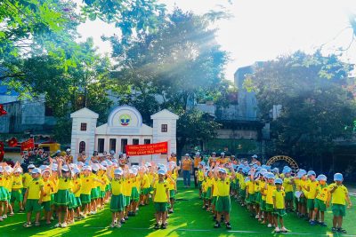 Hoạt động thăm quan trải nghiệm Bảo tàng Ninh Bình khối mẫu giáo 5-6 tuổi