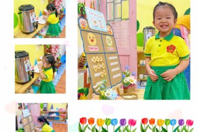 BÀI TUYÊN TRUYỀN RÈN KỸ NĂNG TỰ PHỤC VỤ CHO TRẺ NHÀ TRẺ 24-36 THÁNG TUỔI